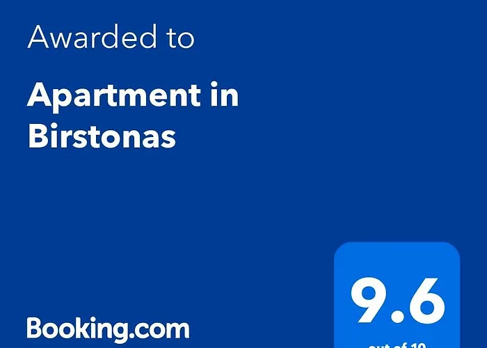 Apartment In Birstonas